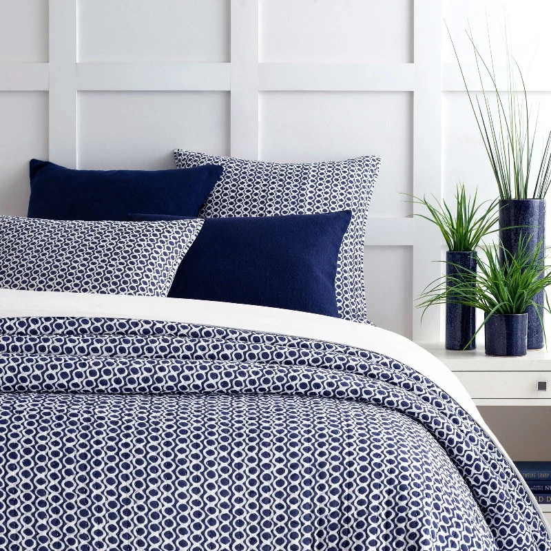 Pine Cone Hill Tyler Indigo Quilt