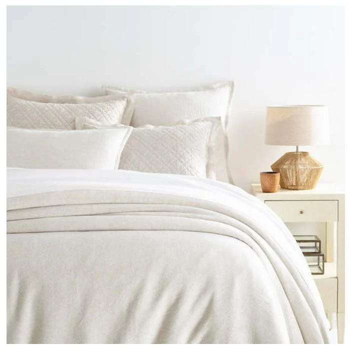 Pine Cone Hill Wilton Natural Duvet Cover