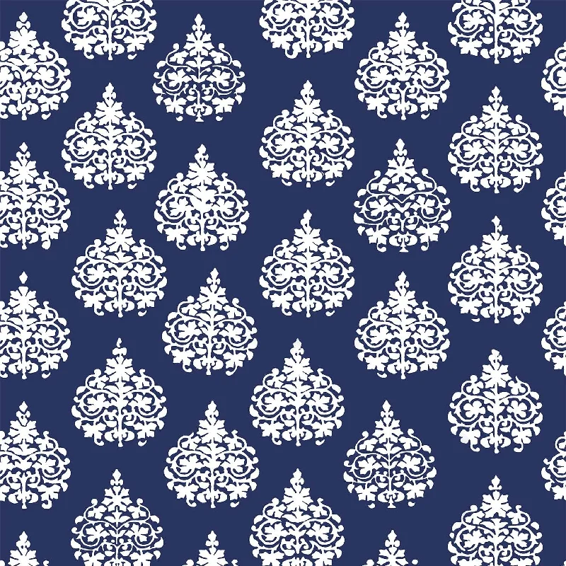 Ratana Indigo Wallpaper