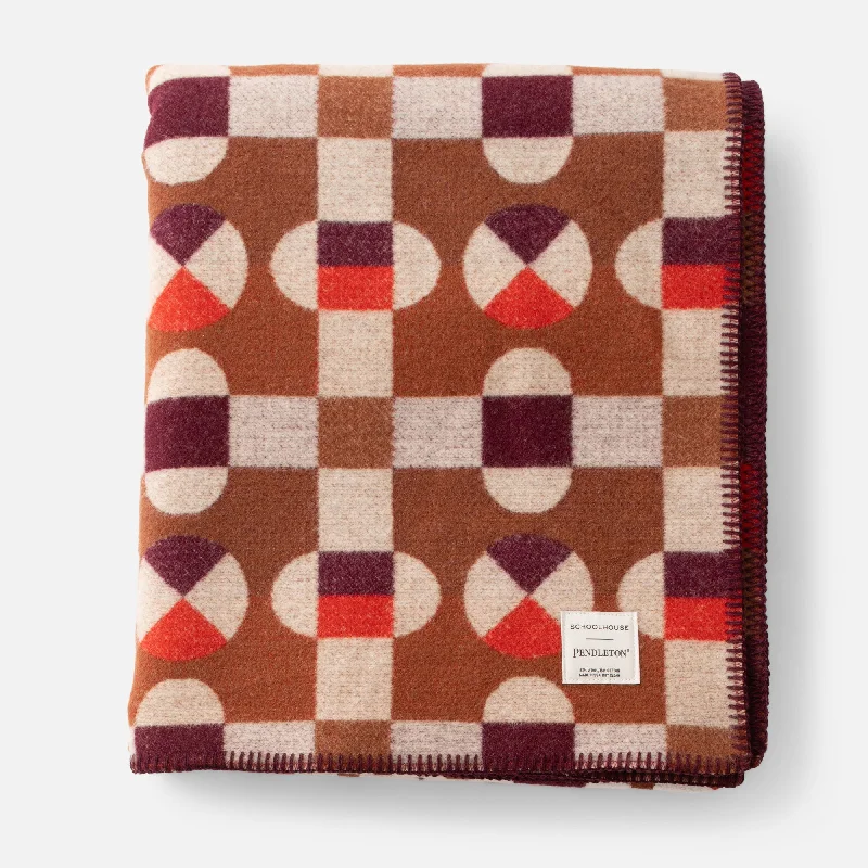 Cashmere blankets for ultimate softness and luxurySchoolhouse x Pendleton® Hopscotch Wool Blanket