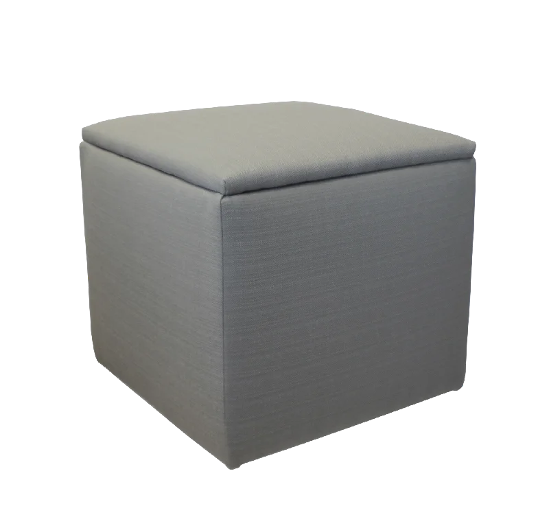 Storage Ottoman - Gray