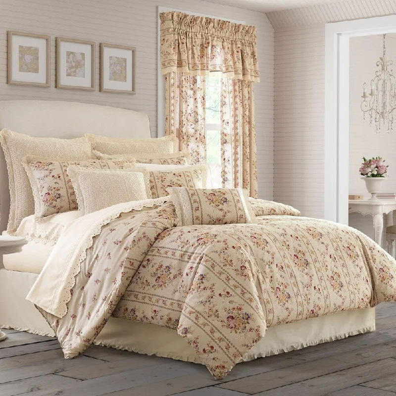 The Gray Barn Molly Orchard Linen Cotton Floral Comforter Set