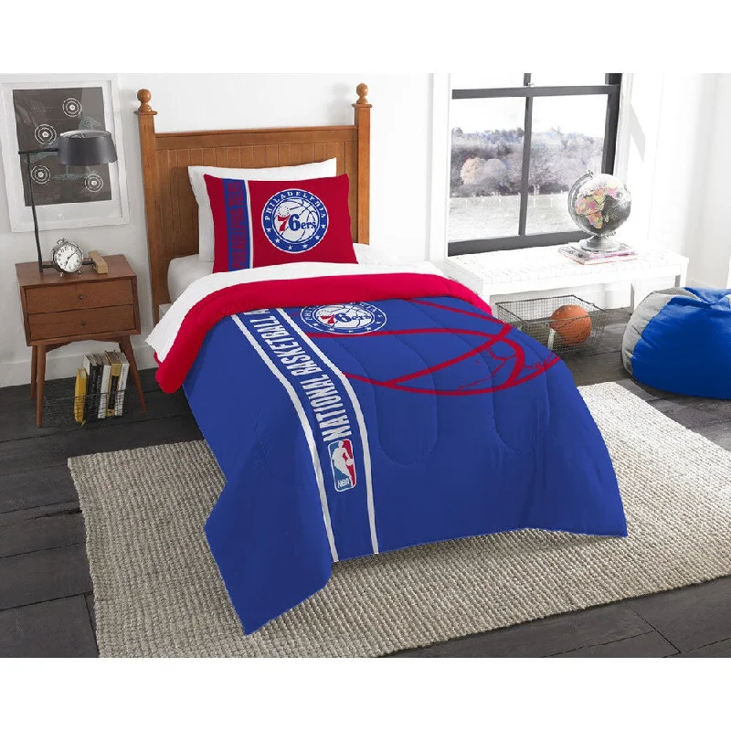 The Northwest Company NBA 862 76ers Twin Printed Comforter Set