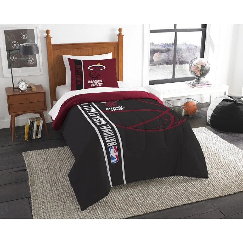 The Northwest Company NBA 862 Heat Twin Printed Comforter Set