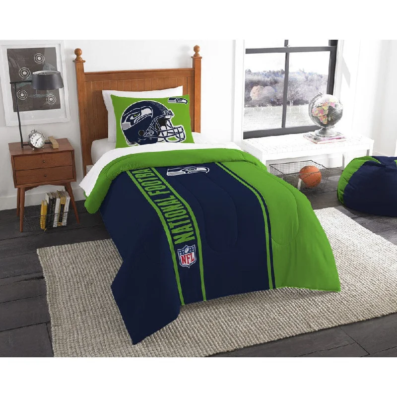 The Northwest Company NFL Seattle Seahawks Twin Applique 2-piece Comforter Set