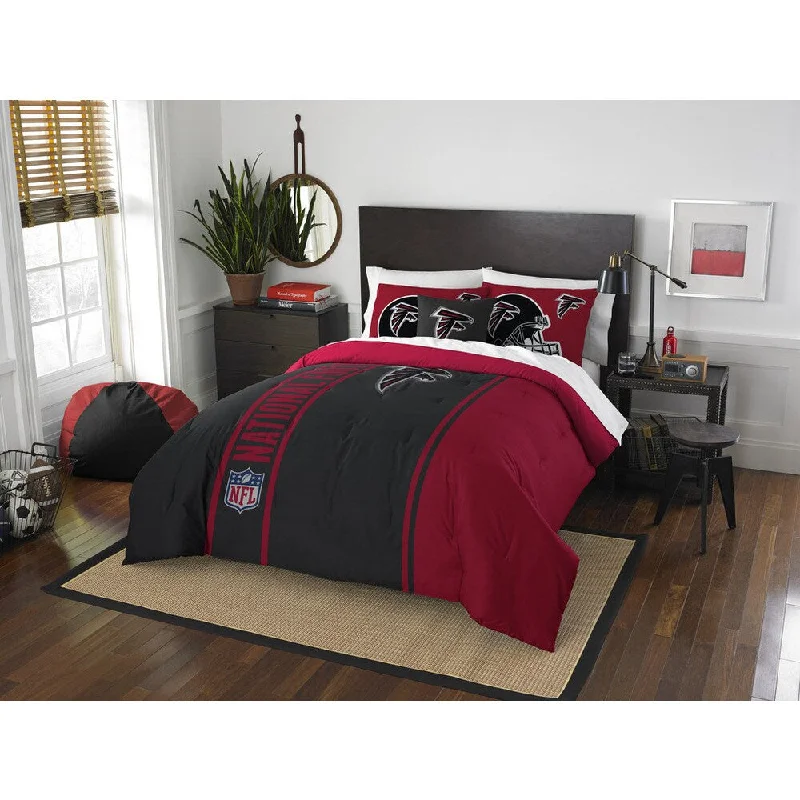 The Northwest Company Official NFL Arizona Falcons Full Applique 3-piece Comforter Set