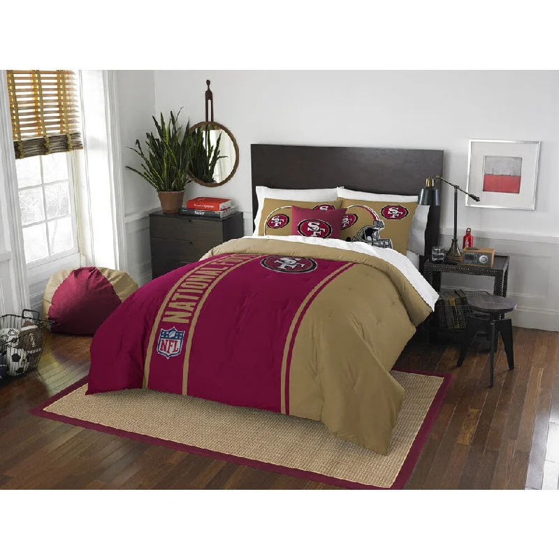 The Northwest Company Official NFL San Francisco 49ers Full Applique 2-piece Comforter Set