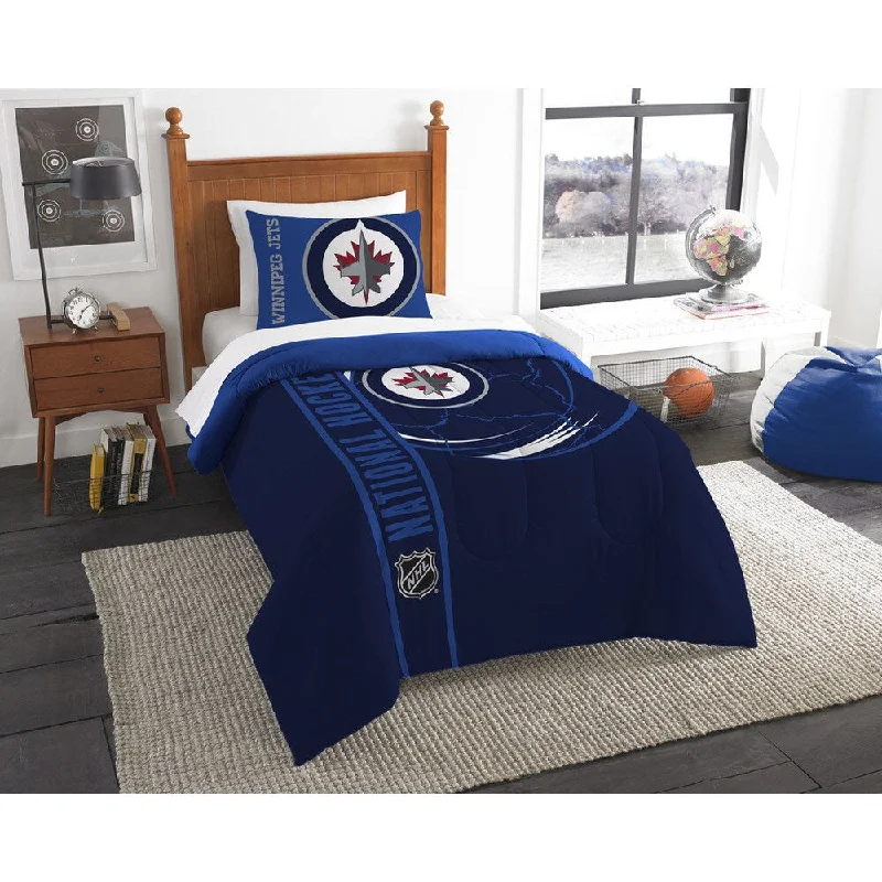 The Northwest Company Official NHL Winnipeg Jets Printed Twin 2-piece Comforter Set