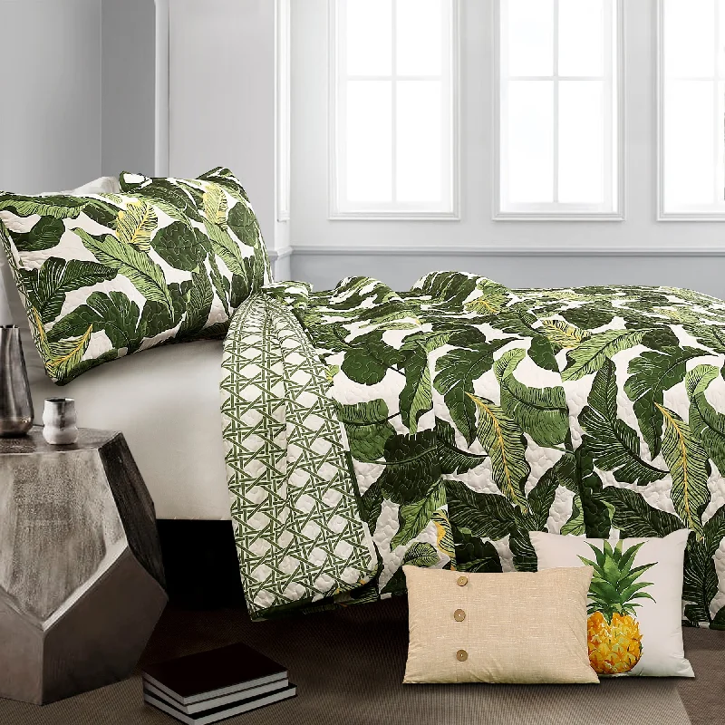 Tropical Paradise Quilt 5 Piece Set